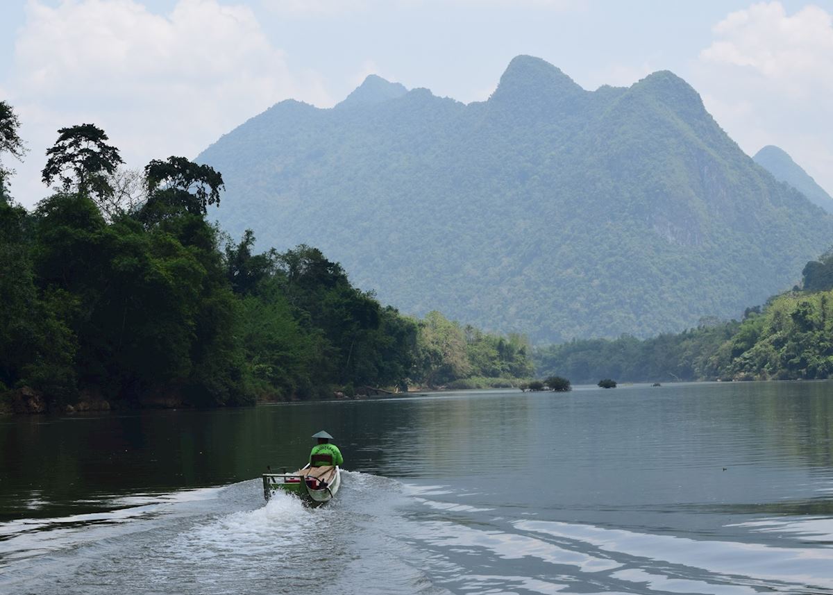 River travel from Muang La to Nong Khiaw River travel from Muang La to Nong Khiaw