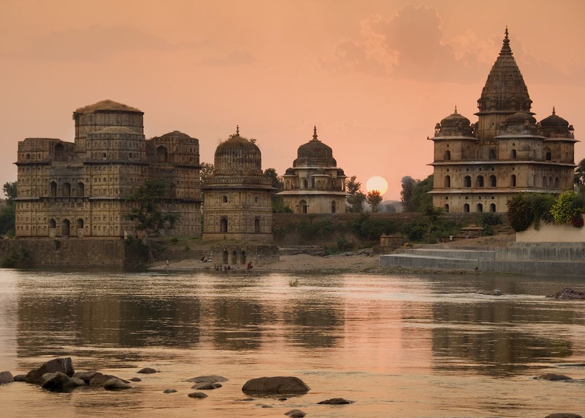 Temples at Orchha, India Temples at Orchha, India