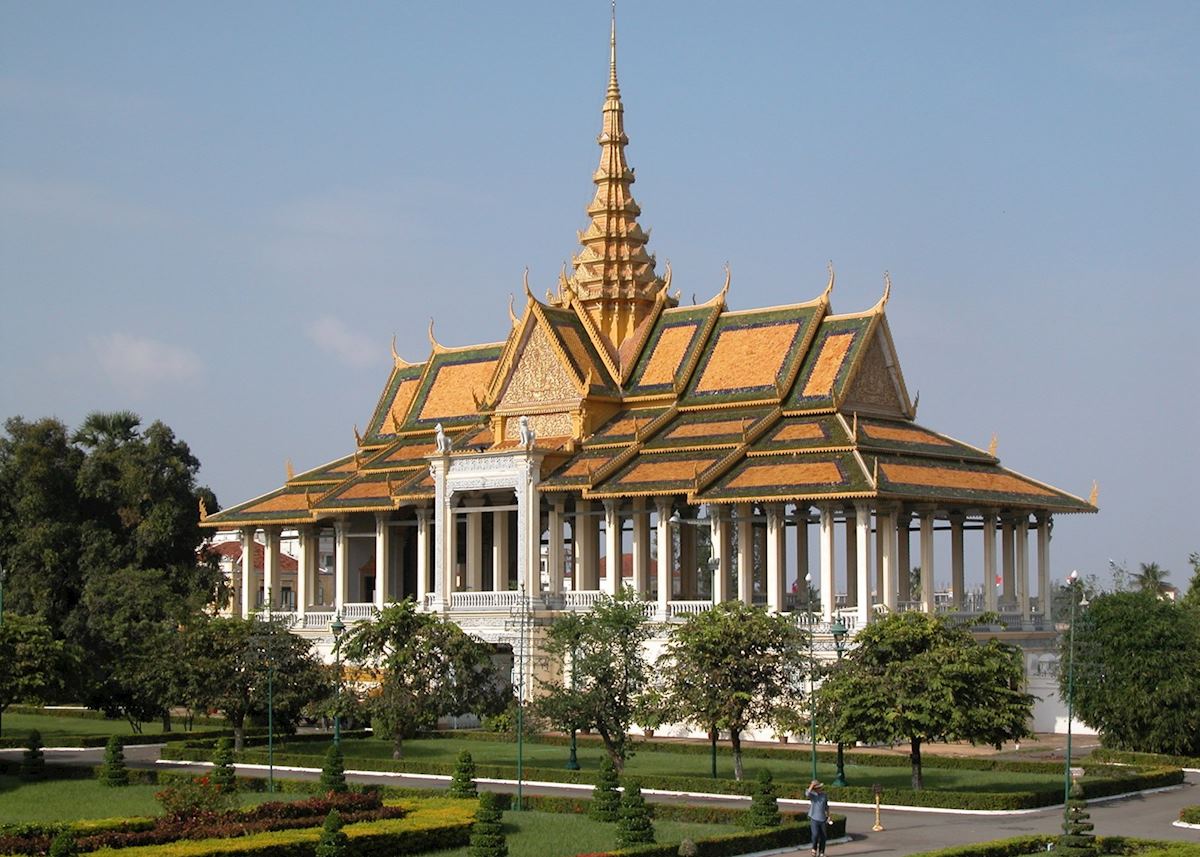 Chan Chaya Pavilion in the grounds of the Royal Palace, Phnom Penh Chan Chaya Pavilion in the grounds of the Royal Palace, Phnom Penh