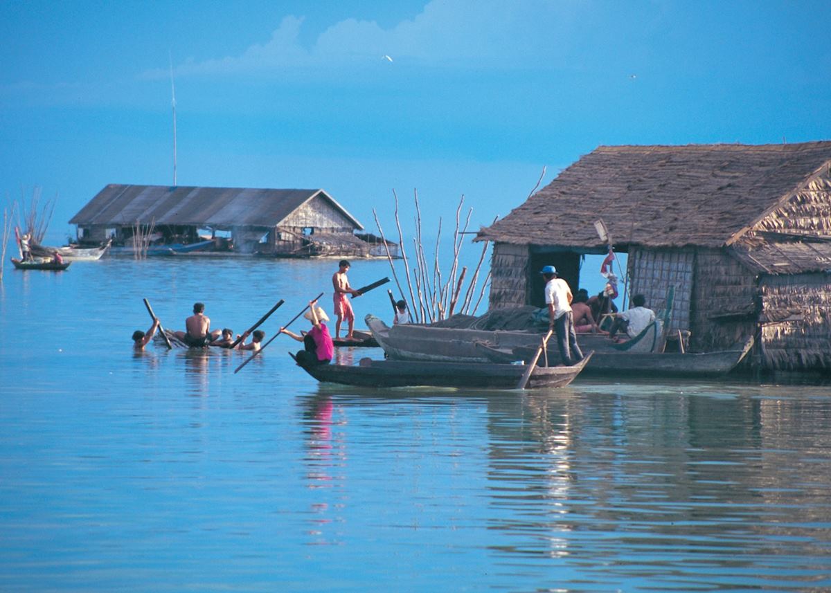 Floating Village on the Tonle Sap Lake, Siem Reap Floating Village on the Tonle Sap Lake, Siem Reap