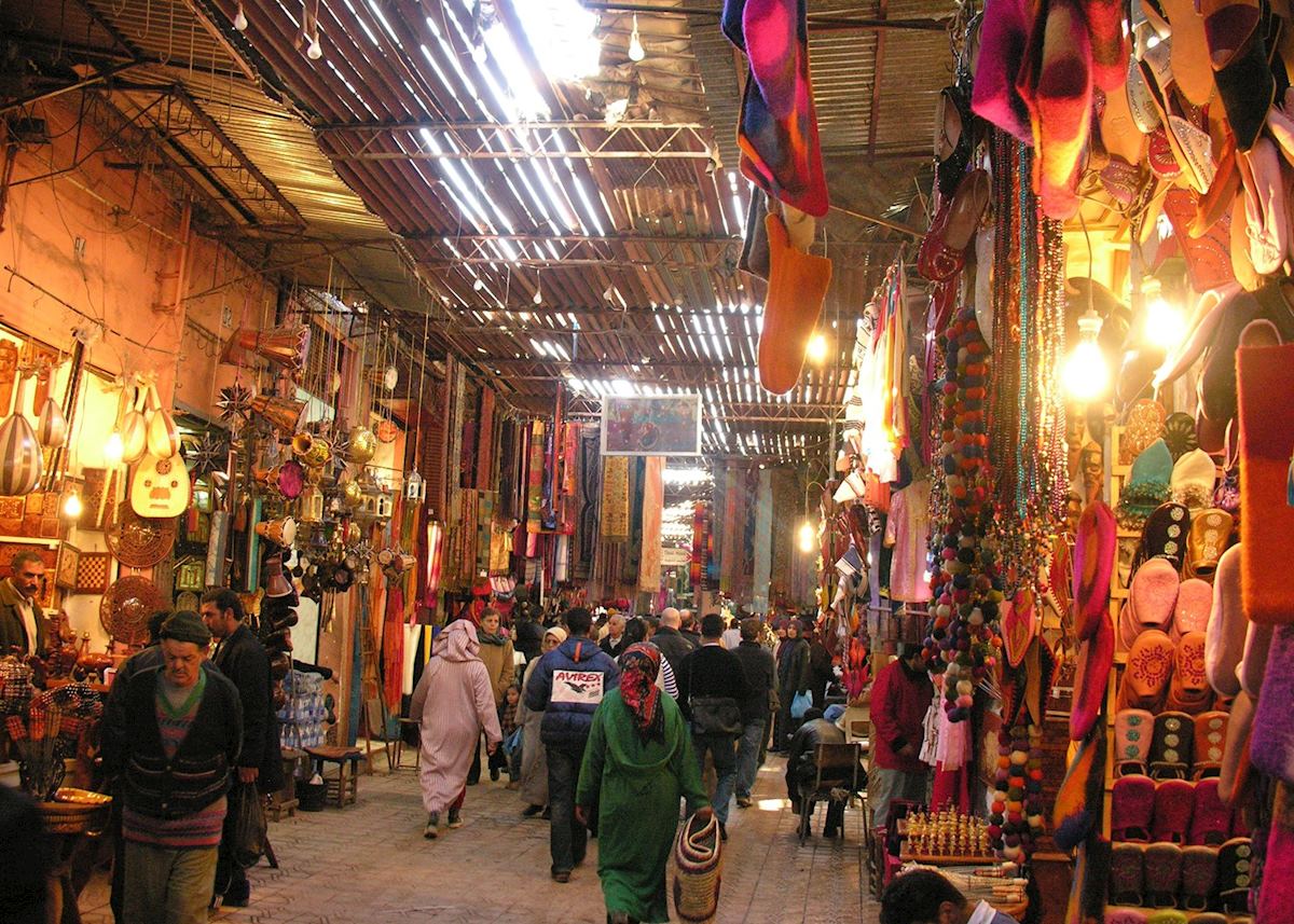Marrakesh souq, Morocco Marrakesh souq, Morocco