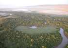 View from balloon flight in the Mara