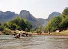 Daily river life, Hin Boun, Laos