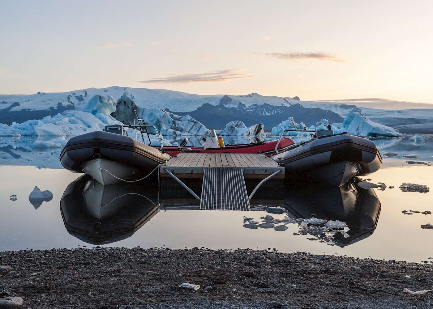 zodiac boat tour jokulsarlon