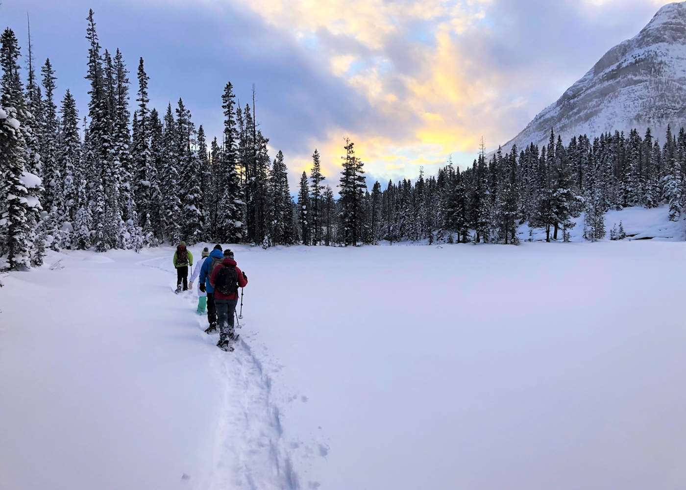 Snowshoe adventure at the Continental Divide Audley Travel UK