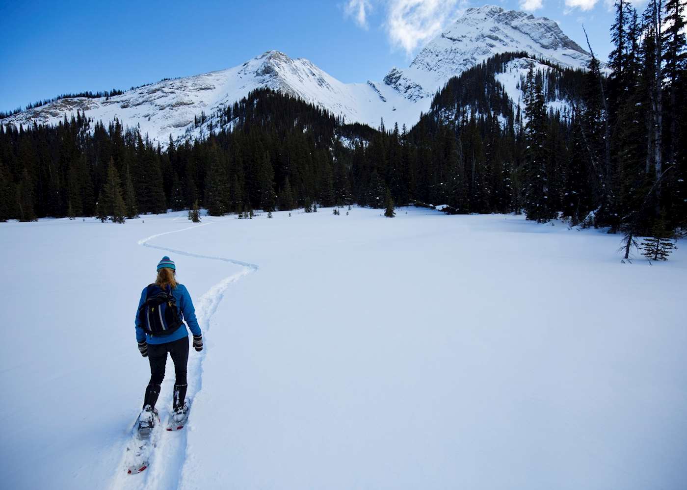Snowshoe tour of Jasper’s alpine wilderness Audley Travel UK