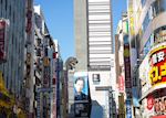 Godzilla seen from the Gracery Shinjuku