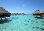Overwater Bunaglows at Hilton Moorea Lagoon Resort & Spa