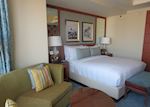 Deluxe City View room at Nile Ritz Carlton
