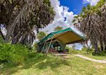 Tent at Lake Manze Camp