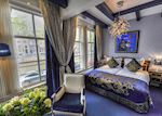 Purple double room