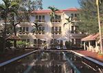 The swimming pool at the Savoy Hotel, Yangon