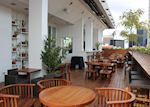 Roof top bar at the Hotel Pulitzer