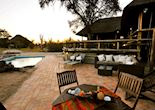 Nehimba deck and pool area