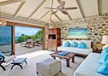 One Bedroom Cottage Lounge, Petit St. Vincent, Petit St Vincent