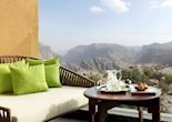 Premier canyon view room balcony, Anantara Al Jabal Al Akhdar Resort, Jebel Akhdar