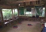 The meetinghouse and dining room on the Nam Nern Night Safari