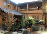 The Landscape Hotel courtyard, Shaxi
