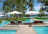 Pool area, Rosewood Phuket