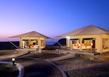 Luxury eco tent at Carapace Lodge, Ras Al Jinz