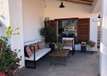 Outdoor patio at Tocuyeros