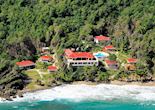 Aerial view, Petite Anse, Grenada
