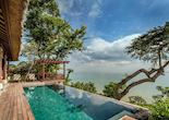 Two Bedroom Premier Ocean Villa Deck and Pool 