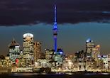 Skycity Tower and Auckland Skyscape