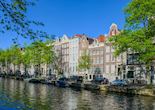 The facade of the Ambassade Hotel