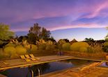 The pool at Hotel Altiplanico Atacama