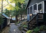 A cottage at Bartlett Lodge, Algonquin Provincial Park