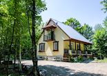 Chalet exterior, Natur'Eau Spa and Chalets, Mandeville