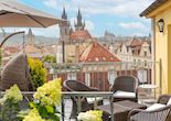 Grand suite private terrace, Grand Hotel Bohemia