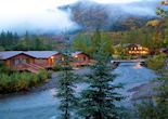River view, Denali Backcountry Lodge, Denali National Park