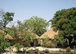 Traditional style cottages at Rann Riders, Little Rann of Kutch