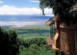 View from the Ngorongoro Crater Lodge