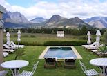 Pool at La Cabrière, Franschhoek