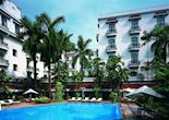 Pool area at the Oberoi Grand, Calcutta
