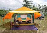 Safari tent