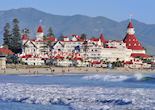 Beach, Hotel del Coronado, San Diego
