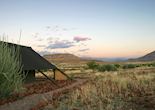 View from a room, Etendeka Camp, Damaraland