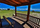 View from the Puffin Log Cabin, Kenai Peninsula Suites, Homer