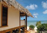Beachfront bungalow, Etu Moana Boutique Beach Villas, Aitutaki