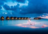 Beach dinner, COMO Cocoa Island, Maldive Island