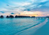 Sunset, COMO Cocoa Island, Maldive Island