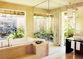 Shanti Villa bathroom, Shanti Maurice, Mauritius