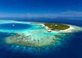 Aerial View, Baros Maldives, Maldive Island