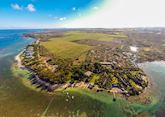 Aerial view, The Oberoi Mauritius, Mauritius