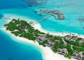 Aerial view, Niyama, Maldive Island
