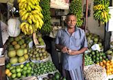 Fruit for sale at a market in Kandy